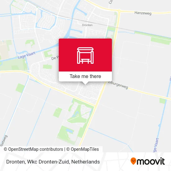 Dronten, Wkc Dronten-Zuid map