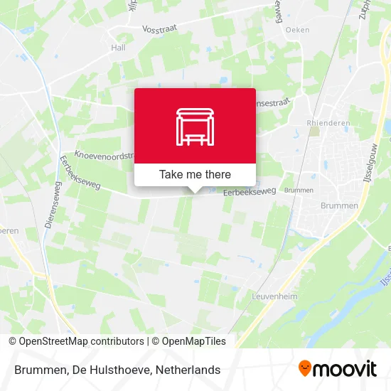 Brummen, De Hulsthoeve map
