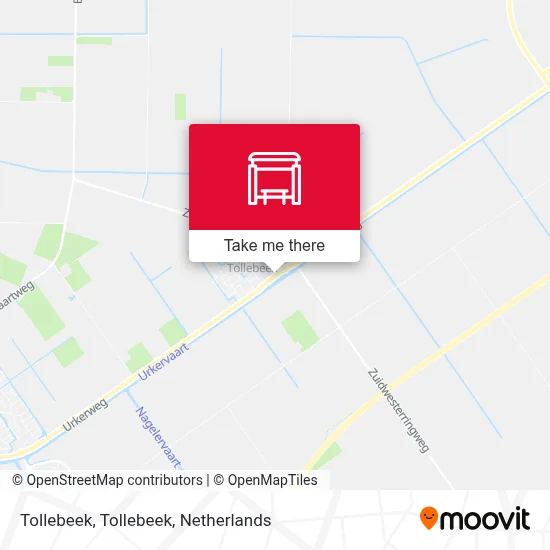 Tollebeek, Tollebeek Karte