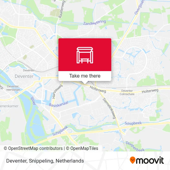 Deventer, Snippeling map