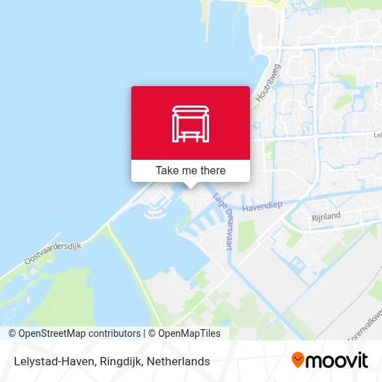 Lelystad-Haven, Ringdijk map