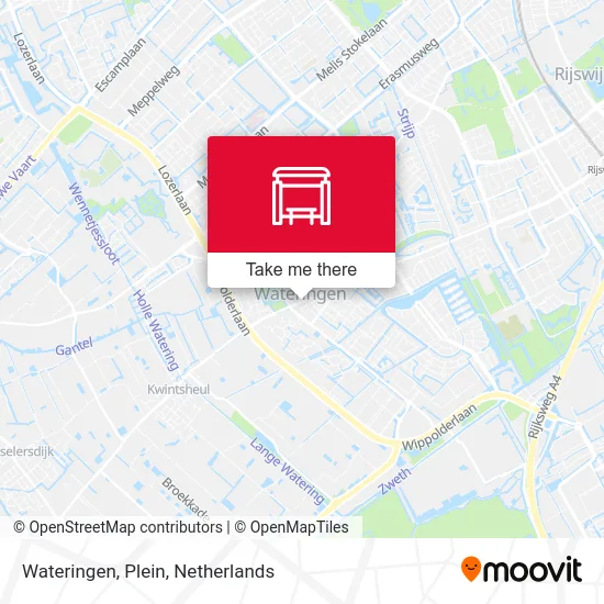 Wateringen, Plein map