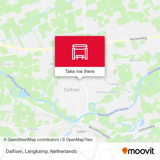 Dalfsen, Langkamp map