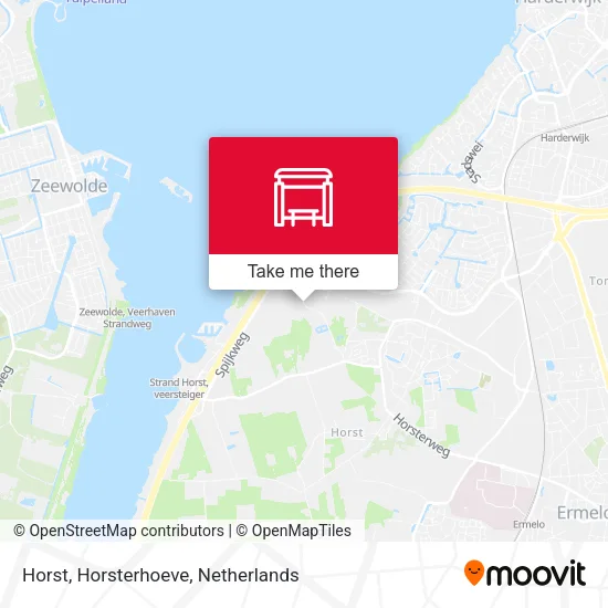 Horst, Horsterhoeve map