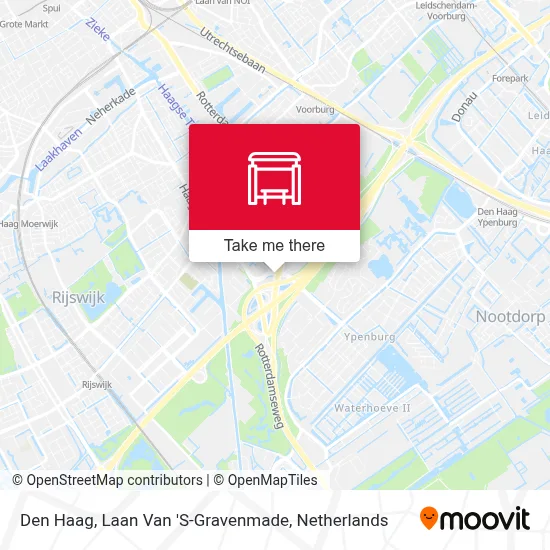 Den Haag, Laan Van 'S-Gravenmade map