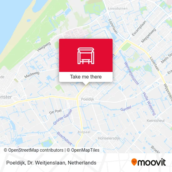 Poeldijk, Dr. Weitjenslaan map