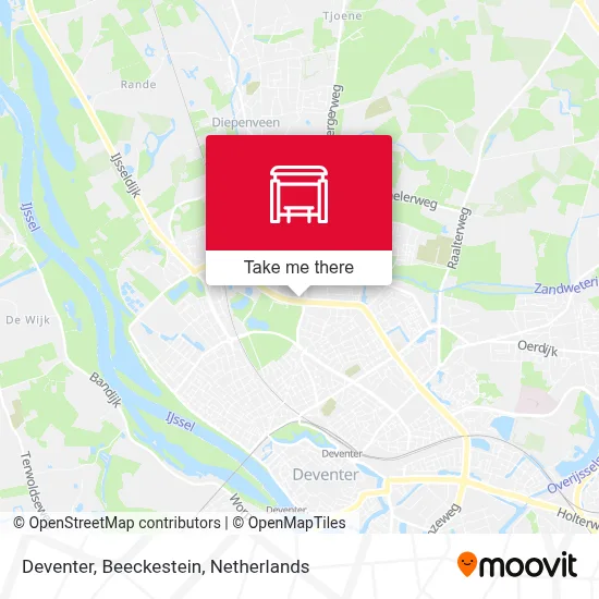 Deventer, Beeckestein map