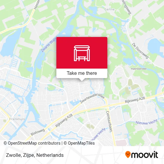 Zwolle, Zijpe map