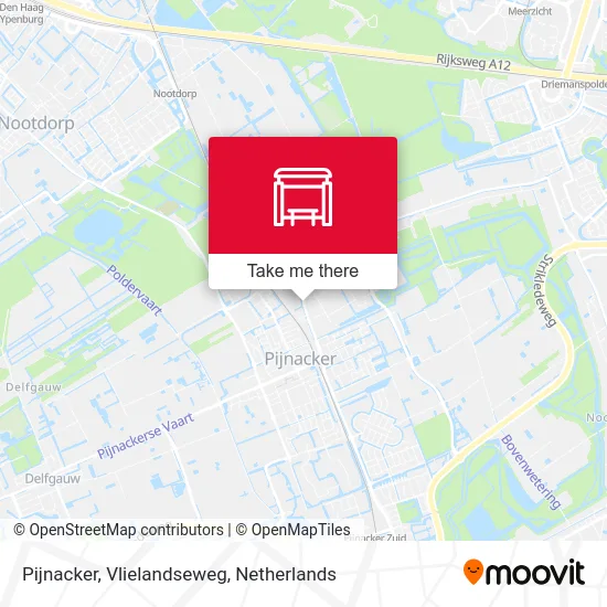 Pijnacker, Vlielandseweg Karte