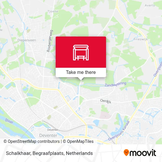 Schalkhaar, Begraafplaats map
