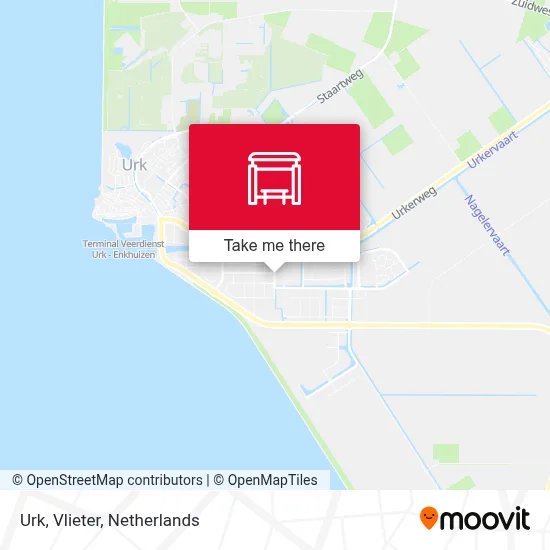 Urk, Vlieter map