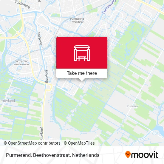 Purmerend, Beethovenstraat map