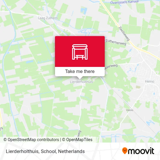 Lierderholthuis, School map