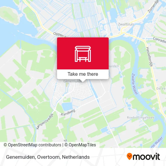Genemuiden, Overtoom map