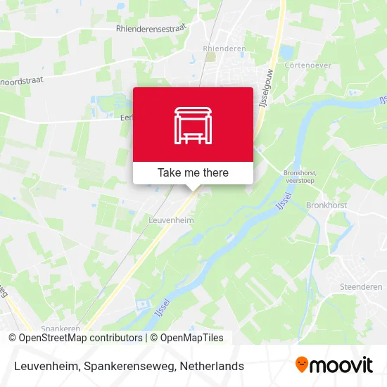 Leuvenheim, Spankerenseweg map