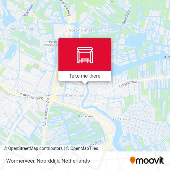 Wormerveer, Noorddijk map