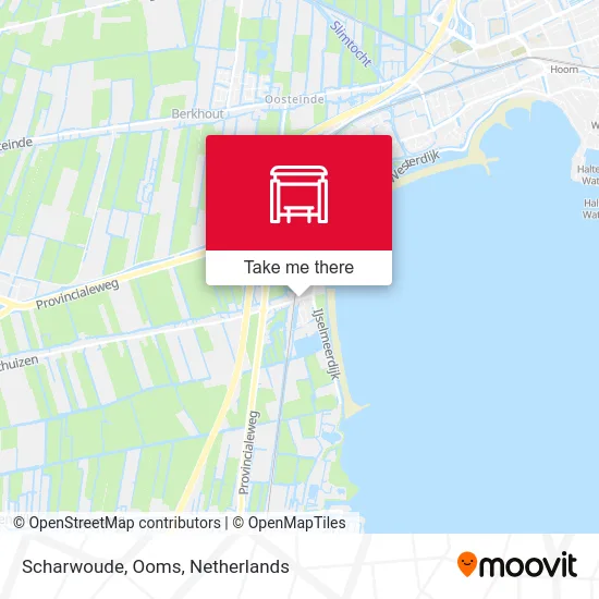 Scharwoude, Ooms map