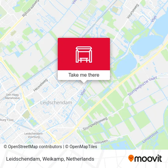 Leidschendam, Weikamp map