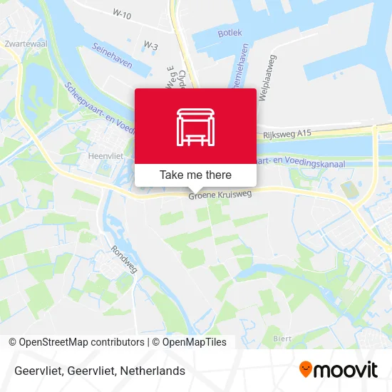 Geervliet, Geervliet map