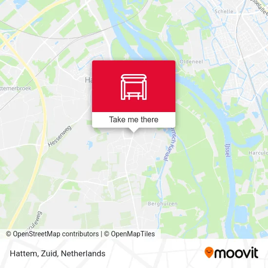 Hattem, Zuid map