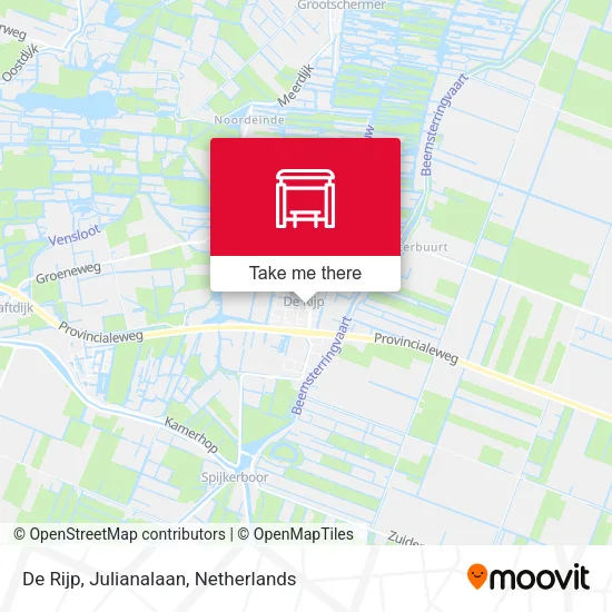 De Rijp, Julianalaan map