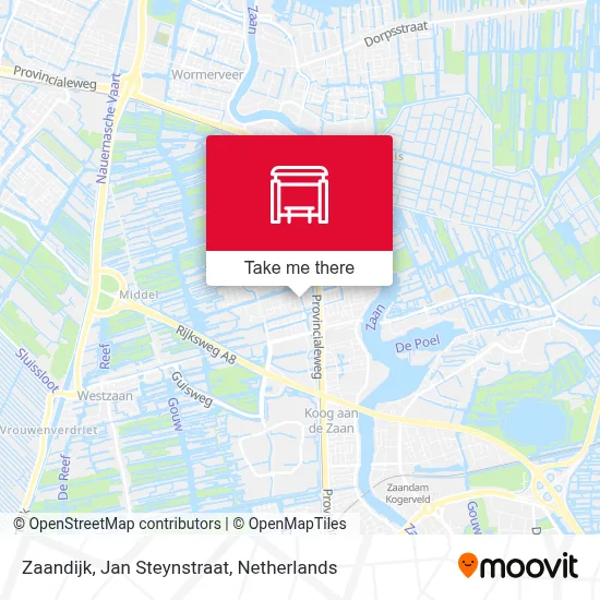 Zaandijk, Jan Steynstraat map