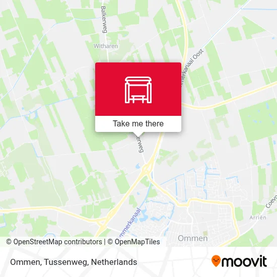 Ommen, Tussenweg map