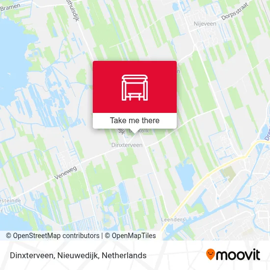 Dinxterveen, Nieuwedijk map