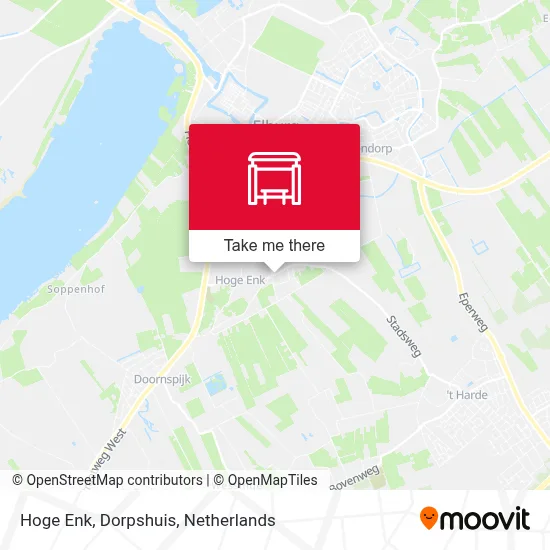 Hoge Enk, Dorpshuis map