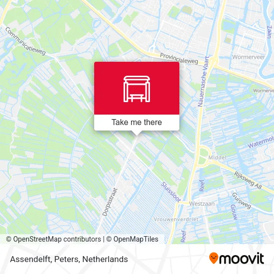 Assendelft, Peters map