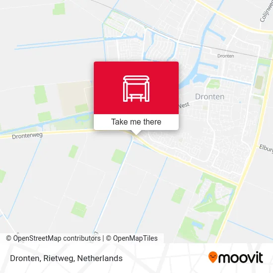 Dronten, Rietweg Karte