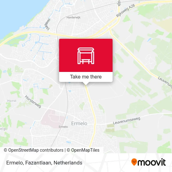 Ermelo, Fazantlaan map