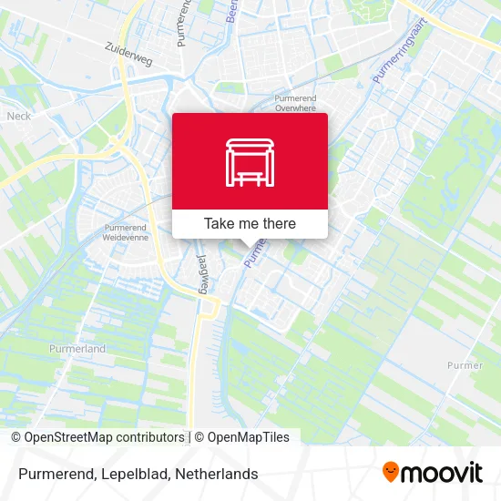 Purmerend, Lepelblad map