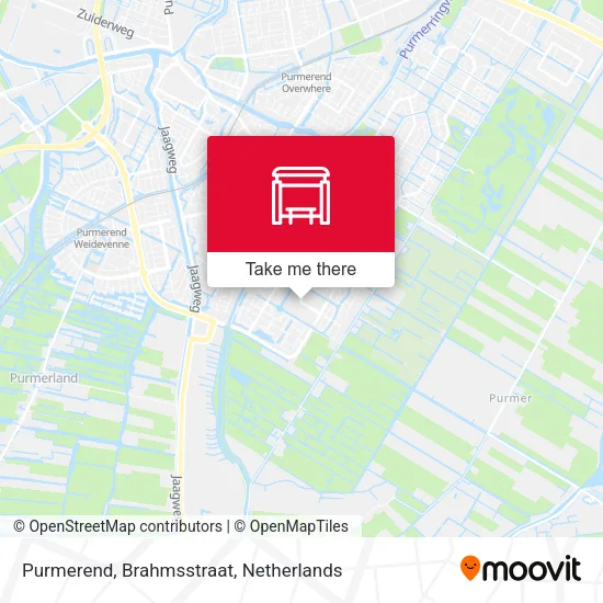 Purmerend, Brahmsstraat map