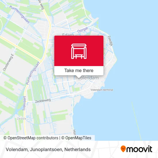 Volendam, Junoplantsoen map