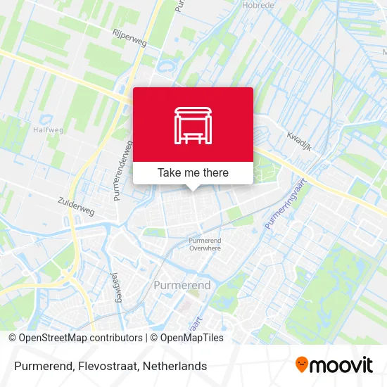 Purmerend, Flevostraat map
