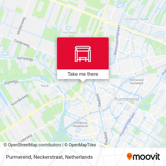 Purmerend, Neckerstraat map