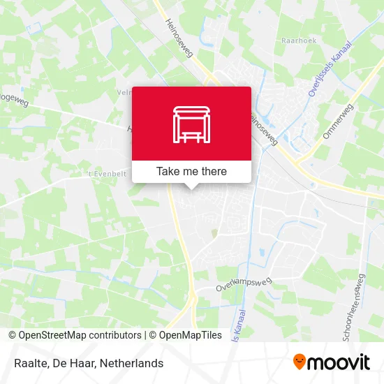 Raalte, De Haar map