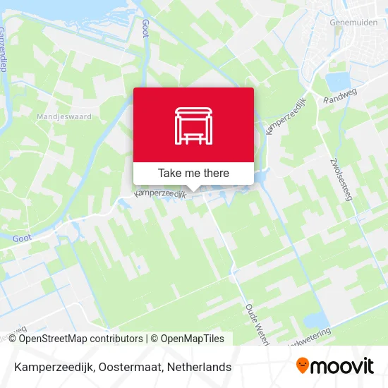 Kamperzeedijk, Oostermaat map