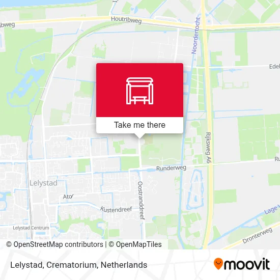 Lelystad, Crematorium map