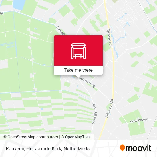 Rouveen, Hervormde Kerk map