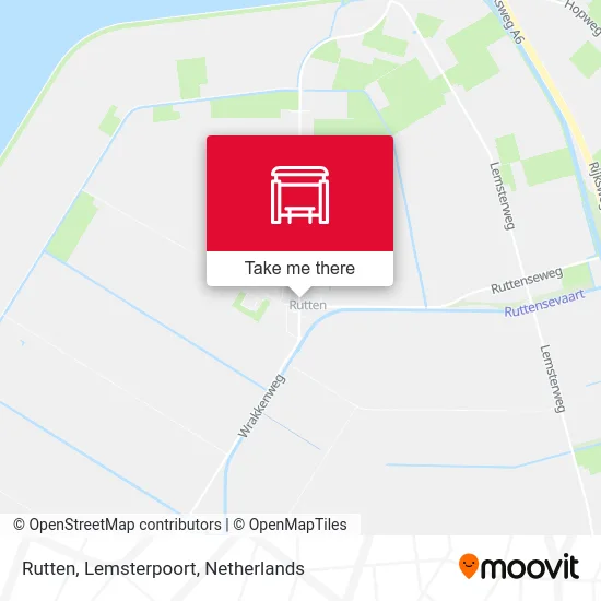 Rutten, Lemsterpoort map
