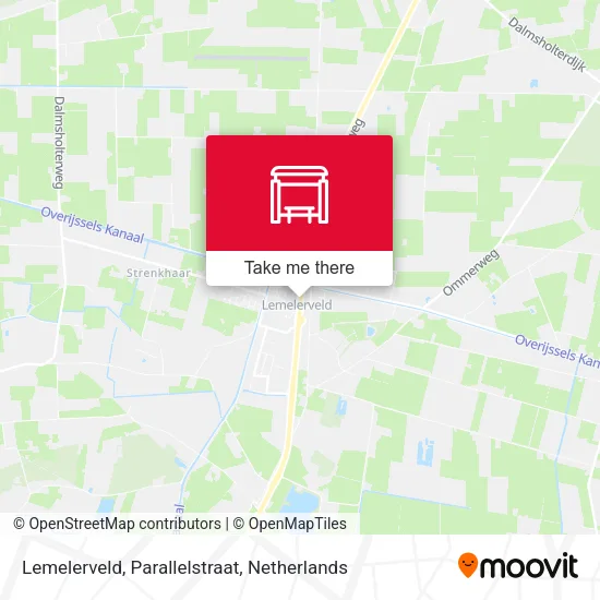 Lemelerveld, Parallelstraat map