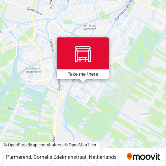 Purmerend, Cornelis Edelmanstraat map