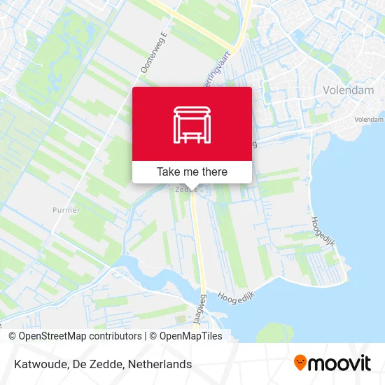 Katwoude, De Zedde Karte