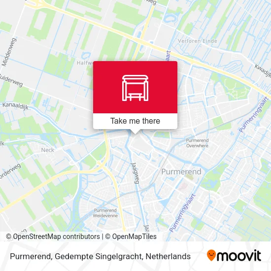Purmerend, Gedempte Singelgracht map