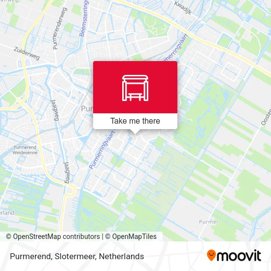 Purmerend, Slotermeer map