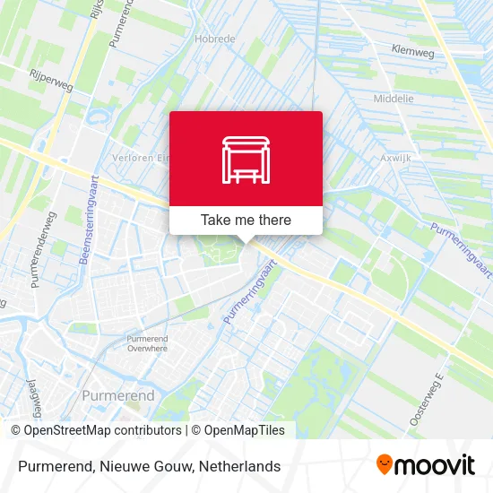 Purmerend, Nieuwe Gouw map