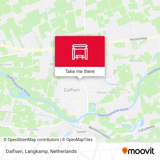 Dalfsen, Langkamp map