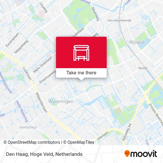 Den Haag, Hoge Veld map